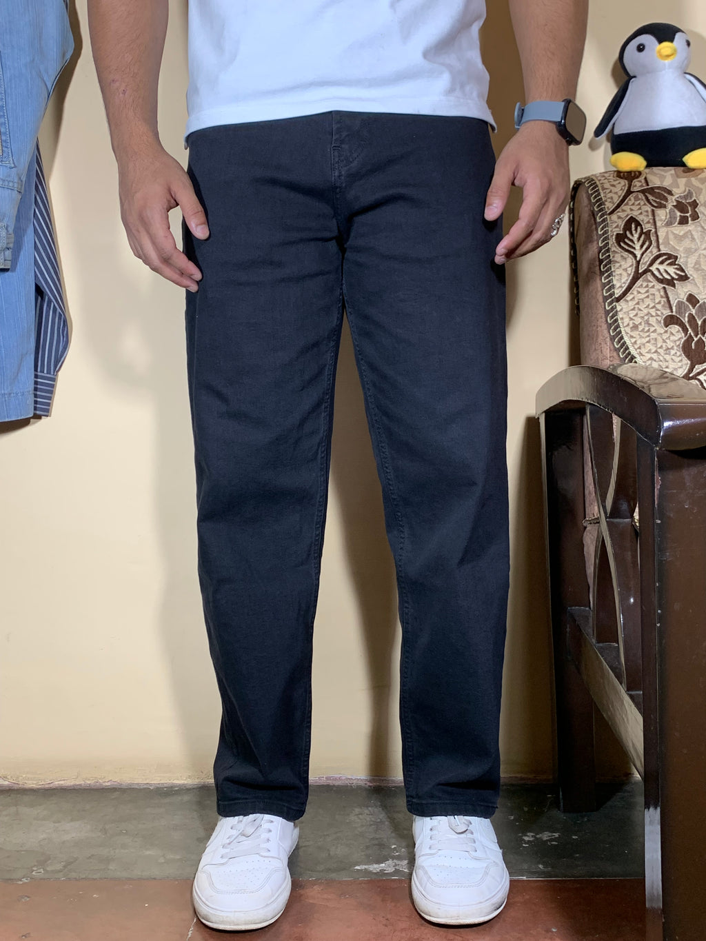 🖤 Tommy Hilfiger Black Casual Pants