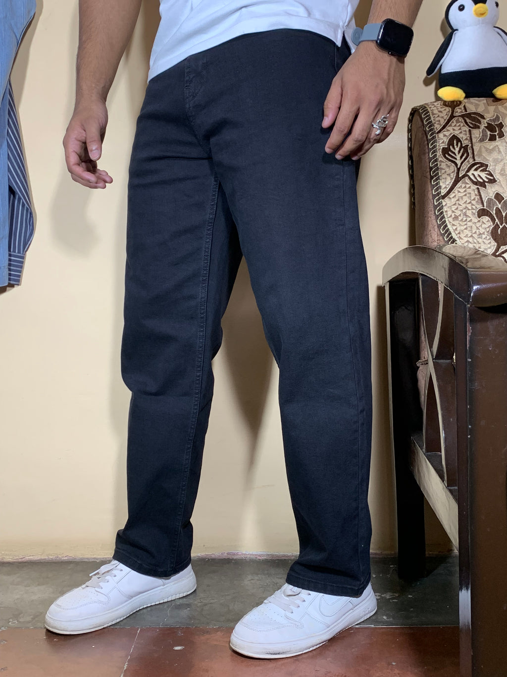 🖤 Tommy Hilfiger Black Casual Pants