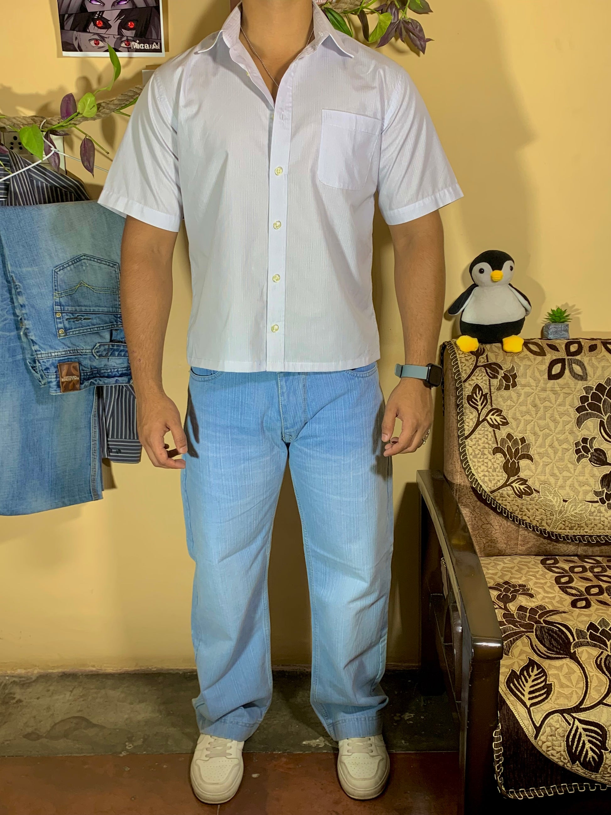 👔 Dandy Light Blue Lining Shirt