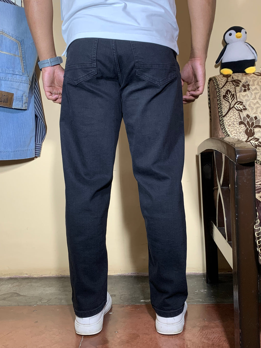 🖤 Tommy Hilfiger Black Casual Pants