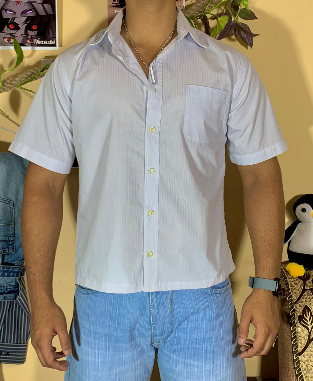 👔 Dandy Light Blue Lining Shirt