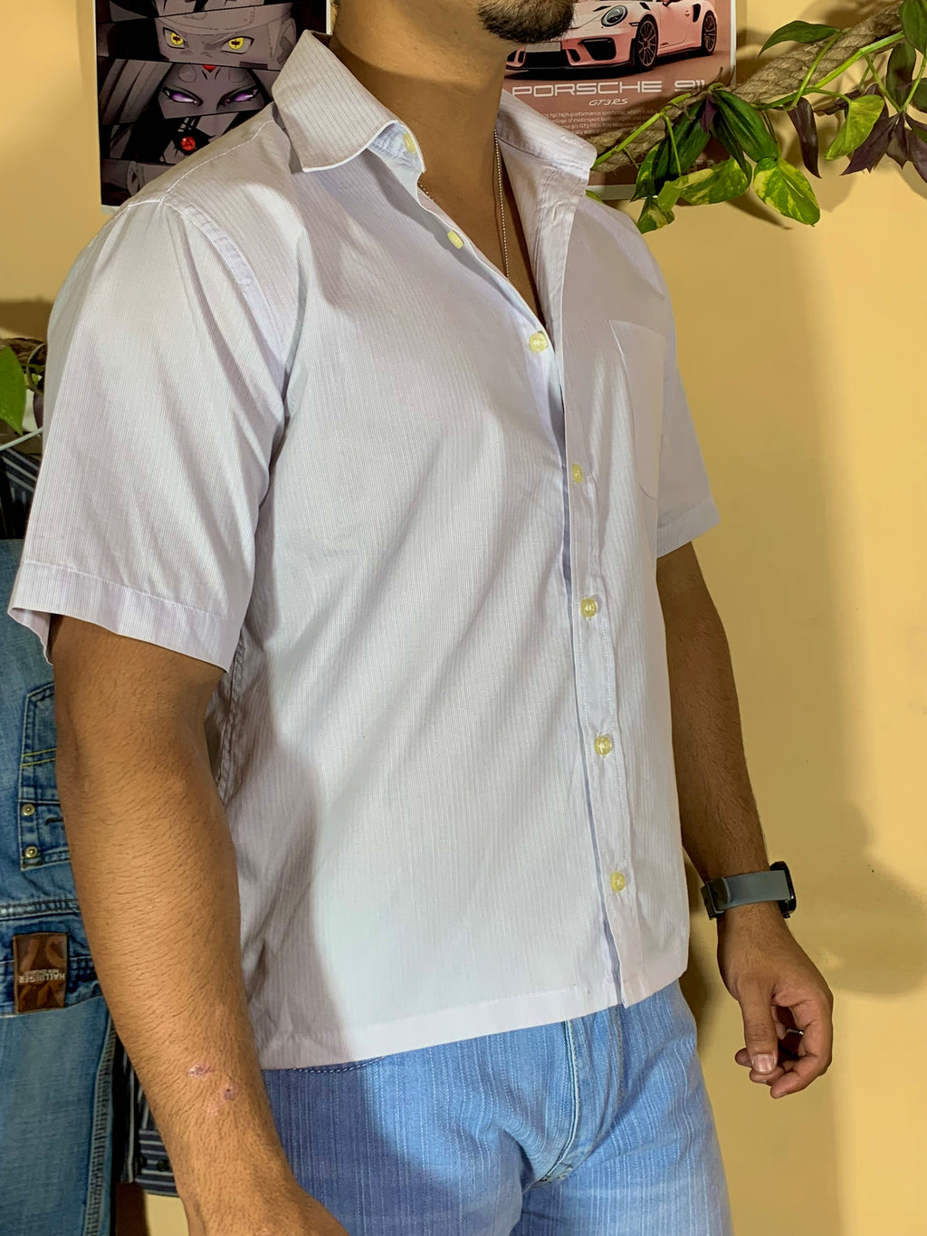 👔 Dandy Light Blue Lining Shirt