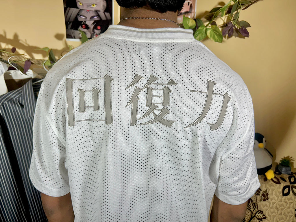 🧢 H&M White Mesh T-Shirt