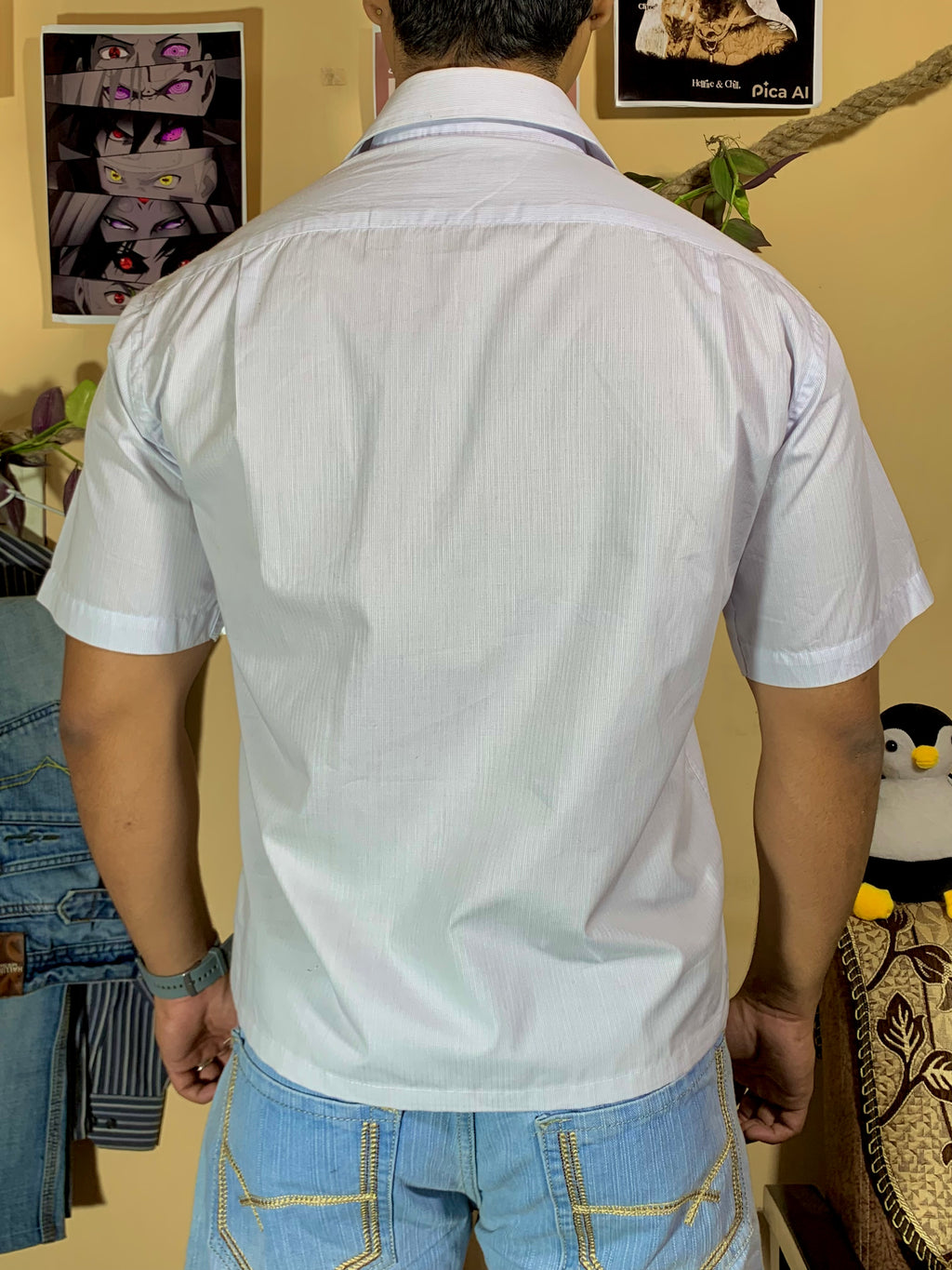 👔 Dandy Light Blue Lining Shirt