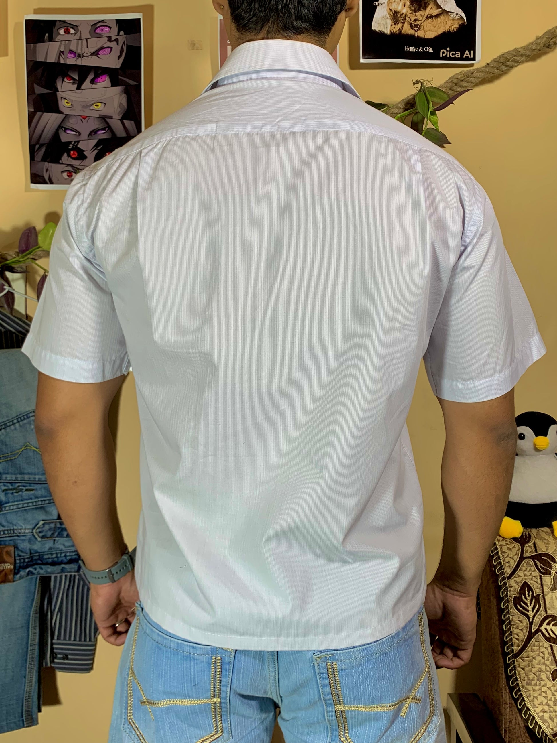 👔 Dandy Light Blue Lining Shirt